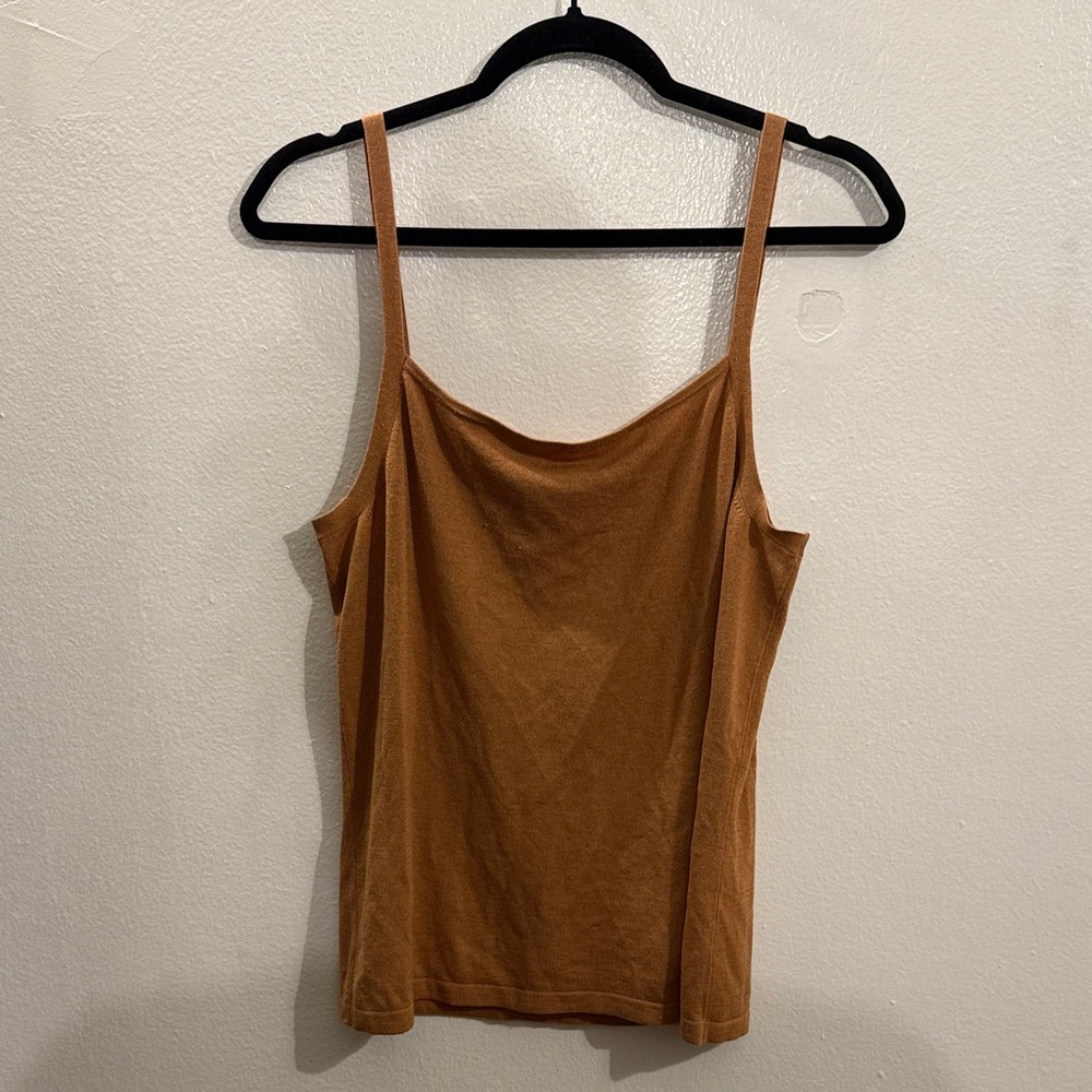 CASSIN silk cashmere Spaghetti Strap Tank Top